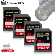 [A Necessary] Extreme Pro การ์ด SD 256GB 128GB 64GB 32GB 16หน่วยความจำแบบแฟลชจิกะไบต์ SDXC SDHC Class 10 UHS I สำหรับกล้อง