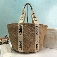 CHLOE x Mifuko Woody Basket聯名草編包