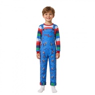 Ghost Baby Return Chucky Second Season Cos Costume Chucky Overalls Halloween Children Cosplay Costum
