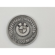 bmw 500000 mileage emblem metal e28 e32 e30 e34 e36