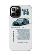 European American GTR Racing Pattern Hard Case Suitable for iPhone 16 17 15 14 13 12 11 PRO MAX Anti