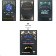 TALIM COMBO SET. FADHILAT AMAL - MUNTAKHAB AHADITH - FADHILAT SEDEKAH & HAJI.