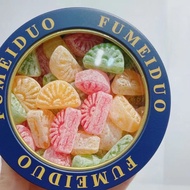 Fumei Multi-Dimensional C Juice Boxed Canned Cheap High-Value Tin Box Wedding Candy Gift Orange Cand