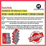 SanDisk UHS- SD Memory Card with Adapter - 120MB/s, 8GB/16GB/32GB/64GB/128GB/256GB Micro SD Card