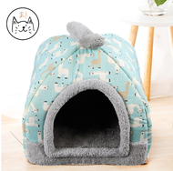 KUMA ま บ้านแมว บ้านสุนัข โดมนุ่ม นอนสบาย ที่นอนสัตว์เลี้ยง ที่นอนแมว Comfy Pet Bed ที่นอนหมา ที่นอนสุนัข เบาะแมว บ้านหมา