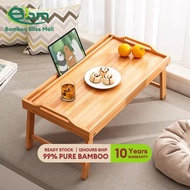 𝐁𝐁𝐌 Bamboo Foldable Table Tray Table Laptop Table Breakfast Tray Tatami Foldable Table 50/70CM 托盘折叠桌