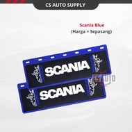 Mudflap Scania Volvo Depan Bumper Bottom Getah Bumper Bawah Trailer Lori Truck Truckers Mudguard