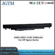 JGTM Rechargeable HS03 HS04 Laptop Battery for Hp 14 15 Notebook PC series 15-ay009dx 15-ba009dx 15-