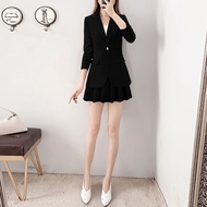 Sexy Outfit 2023 Summer Two Piece Set for Women Suit with Skirt and Blazer Womens Short 2 Sets Y2k Streetwear Clothes Festival