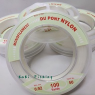 Du Pont Nylon monofilament 100yrds USA tali dupont