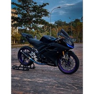 KNALPOT RACING type LONG ORI XTHREE BISA DI ATUR2 SUARA all 1 CYLINDER knalpot r15 r15v3 r15v2 r15v4