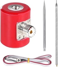 Beuiouer QRP 5M/16.4FT Antenna 14M-30MHz 300W HF Antenna Multifunction Portable Stainless Steel 1/4 