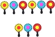 BESPORTBLE 6 Pcs Bicycle sunflower bell bike bell ring kids bike ring scooter replacement bell kids'+bicycles sunflower decorations scooters bike ring bell aluminum alloy Tricycle