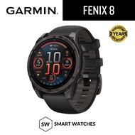 (NEW) Garmin Fenix 8 Sapphire 51mm/47mm/43mm Amoled Titanium Edition - 2 Years Warranty (FREE GIFT)