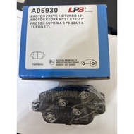 LBP Rear Brake Pads - Proton Preve, Suprima S, Proton Exora 1.6 MPV Bold
