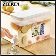 Zeekea 3L Cold Kettle with Faucet, Beverage Dispenser with Spigot, Drink Dispenser, Dispenser for Ma