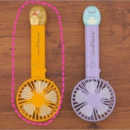 角落生物 Sumikko Gurashi 兩用 座枱 桌上 可摺疊式 LED燈 3段式 USB插  手提電風扇（炸豬扒 炸蝦）