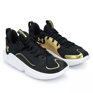 Original Sepatu Basket Under Armour UA Flow FUTR X 3 Black/Gold