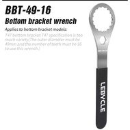 Lebycle Tool BB Key Tool BSA30 Bottom Bracket BSA 30 BB386 BB49 49mm 16T BB HT2 Bicycle Installation
