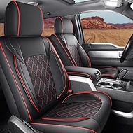 Seat Covers for 2015-2025 Ford F150 SuperCrew & 2017-2025 F250/F350/F450 Super Duty Crew Cab Pickup 