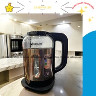 WATER KETTLE, WATER BOTTLE, 2-LAYER HOT-PROOF GLASS SUPER SPEED KETTLE, CAPACITY 2.8 LITER