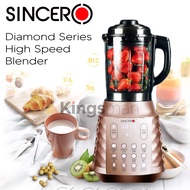 [Kingsman] SINCERO Blender 1000W 8 blade High Speed Diamond Series All in one Cooking Food Processor