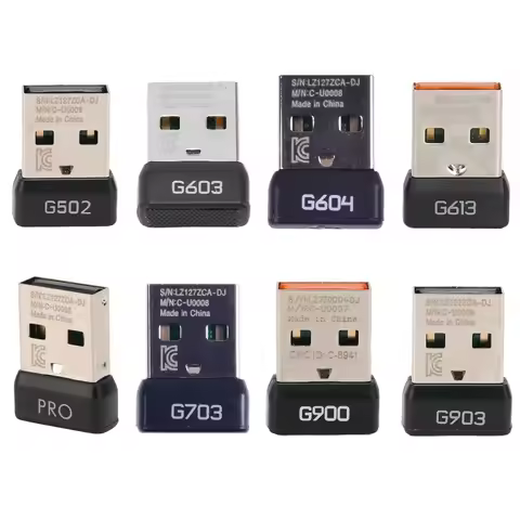 For Logitech G Pro Lightspeed G903 G900 G703 G613 G604 G603 G502 USB Mouse Receiver Adapter Wireless