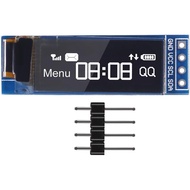 1/5PCS I2C OLED Display Module 0.91 Inch I2C SSD1306 OLED Display Module White / BLUE I2C OLED Scree