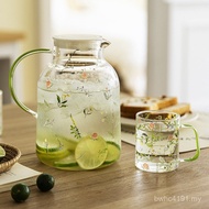 Bubble Cold Set Cool Water Bottle Household Capacity Cold Glass Cool Water Cup Water Bottle Housewif