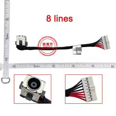 Notebook PC DC Jack Cable For Asus FX86/S FX505/GM FX705DU FX506H FX706 FA706 FA506 Power Connector 