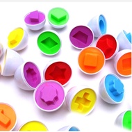 6pcs Twisted Eggs Shapes