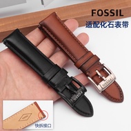 Bracelet Suitable for Fossil Strap Male Q Smart FTW1114 ME3110 FS5436 Series 22mm 24mm Genuine Leath