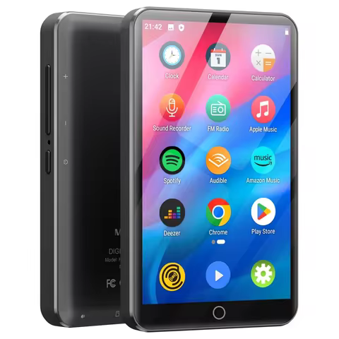 MECHEN MP3 Player Android 9.0 with Bluetooth and WiFi，MP3 MP4 Player with Spotify，Audible，Pandora， U