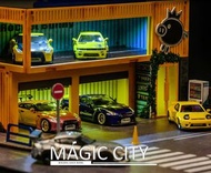 Magic city - rocket rabbit double-layer exhibition hall 1/64 情景合用