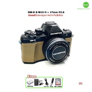 OLYMPUS OM-D E-M10 II Camera + Lens Prime 17mm f/2.8 Kit pank กล้องพร้อมเลนส์ฟิกน่าใช้สุด พิเศษ Spe