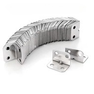 100pcs Bracket Siku L  Ambalan L  Plat Siku Penyangga Besi L/Siku L Penahan Ambalan Rak/Plat Siku L 