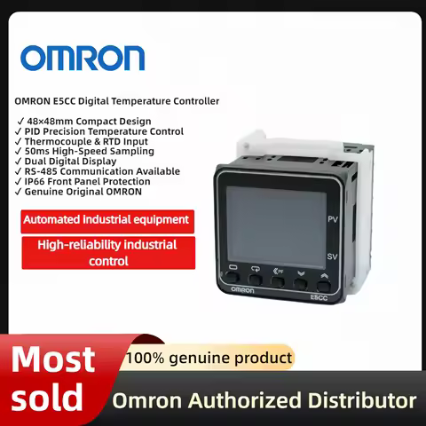 Original Omron Temperature Controller E5CC-QX2ASM-800 E5CC-QX2ASM-880 E5CC-QX2ASM-000 E5CC-QX2ASM-80