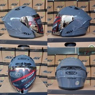 DR109 >> ALV ULTRON SOLID PINK PEACH SINGLE VISOR HELMET