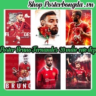 Poster Bruno Fernandes, Beautiful Bruno Fernandes Wall Stickers, Football Poster Printed On Request