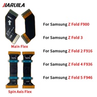 New For Z Fold 2 3 4 5 F916 F936 F946 F900 Spin Axis Flex Main board Screen LCD Connection Rotary Sh