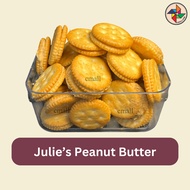 [CM] Biskuit Timbang Julie's Peanut Butter 250g/500g/1kg Julie Biscuit