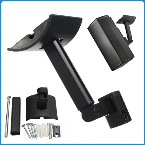 Speaker Wall Mount Bracket Holder Stainless Steel Stand Ceiling Mount Bracket Metal Heavy Duty For B