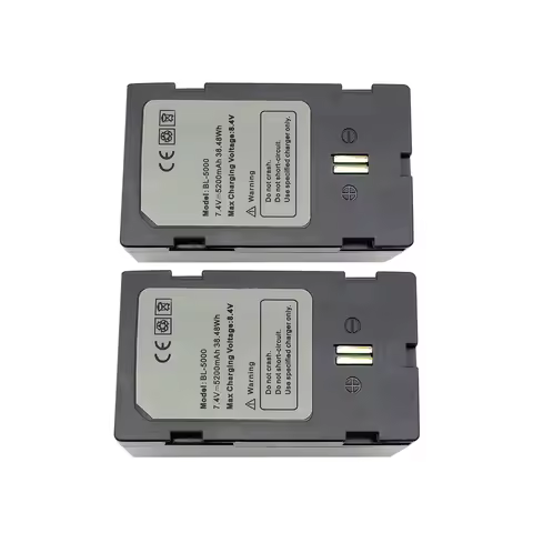 2PCS BL-5000 Battery For Hi-target V30 V60 V90 H32 A8 F66 GPS RTK GNSS Surveying Instrument Battery 