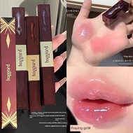 liptint lipstick Haggard Black Ember Double-Headed Dual-Use Water Matte Matte Mirror Red Lip Matte H