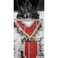 ATI-ATIHAN COSTUME ,IGOROT COSTUME FEATHER