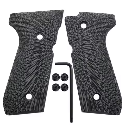 1 Pair G10 Material Sunburst Texture Grips Scales for Beretta 92 / 96 Full Size,Beretta 92 fs,M9,92a