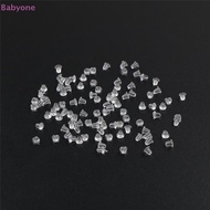 Babyone 100pcs Earrings Jewelry Accessories Bullet rubber Ear Plugging/blocked DIY GG