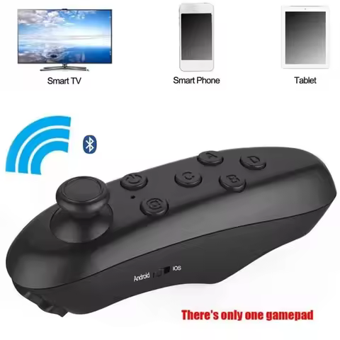 Wireless Bluetooth Gamepad Update VR Remote Controller For Android Joystick Game Pad Control For 3D 