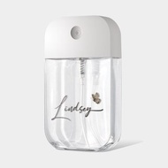 客製化禮物 蝴蝶 草寫英文名 噴霧瓶 酒精瓶 卡片式噴瓶 PU092
