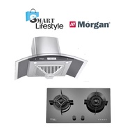 Morgan Cooker Hood &amp; Hob Package MDH-9220C MBH-825